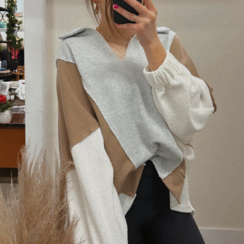 Knitted Straight Leg Sweater Pants Mocha