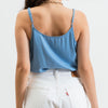 Totally Chic Chambray Embroidered Top