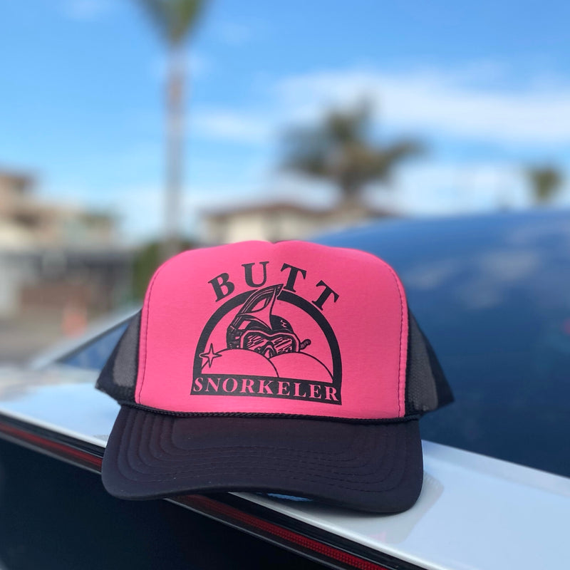 Butt Snorkeler Trucker Hot Pink – Wink Boutique, inc