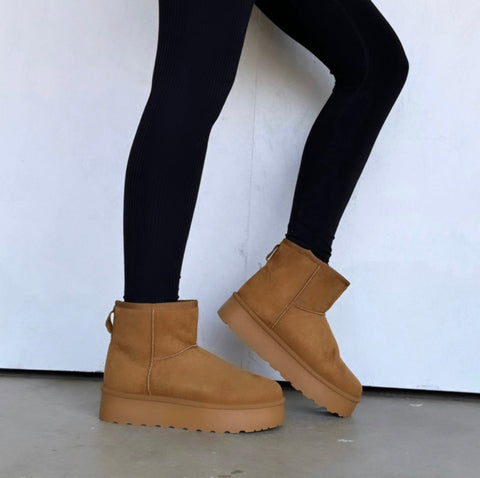 Topic Platform Sandals Tan