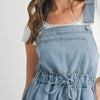 Dedicated To You Denim Romper With Back Tie