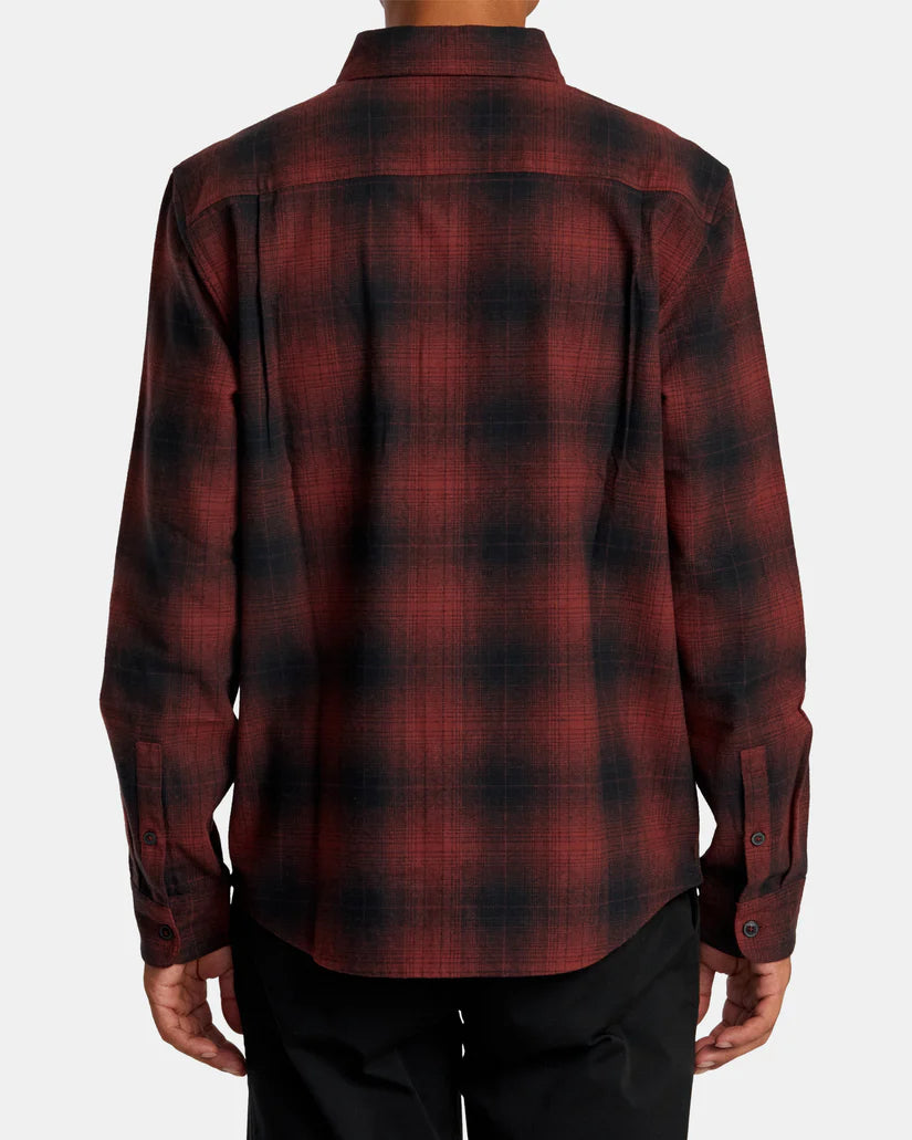 Dayshift Flannel Long Sleeve - RED EARTH