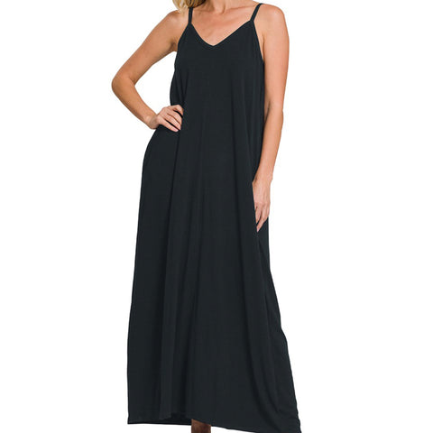 Too Cute Wrap Front Top With Side Tie Black
