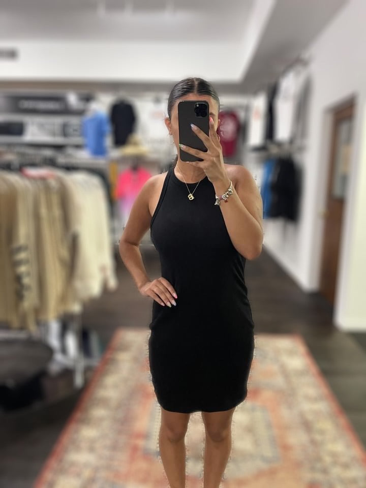 Good Vibes BodyCon Tank Dress