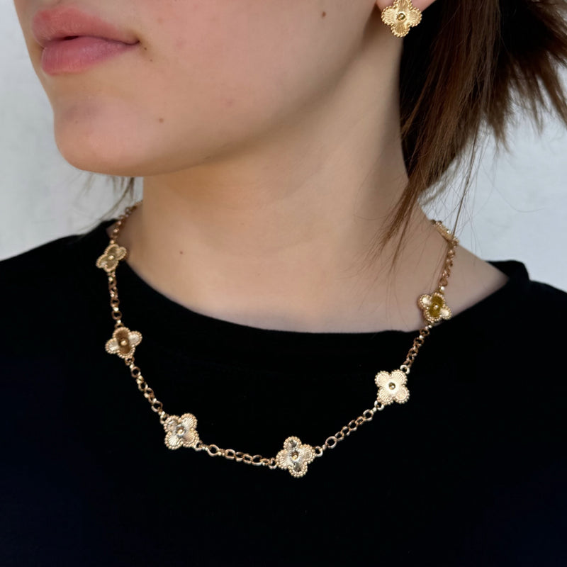 Clover Statement Necklace