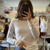 Forever In Love Round Neck Sweater Ivory