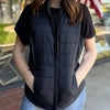 Perfect Puffer Padded Vest Black