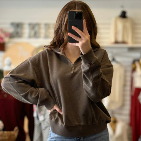 Sunny Days Color Block Sweatshirt