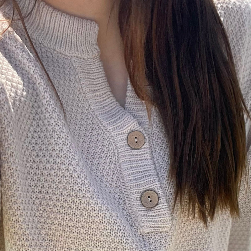 Just A Dream 4 Button Sweater