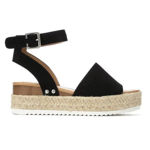 Topic Platform Sandals Black