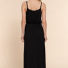 Well Known Midi Dress With Elastic Waistband Black