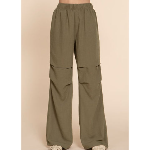 Adore You Wide Leg  Linen Trousers