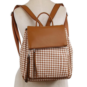 Checker Backpack