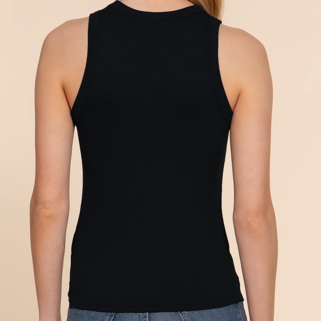 Everyday Basic Tank Top Black