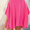 Flirty At Heart Oversized Drawstring Top