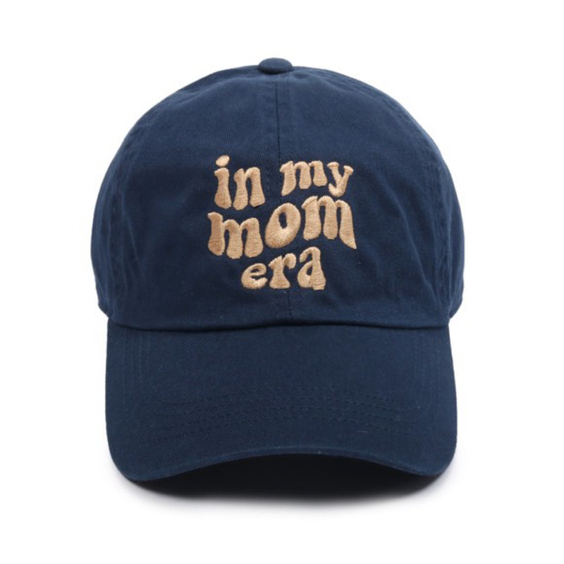 In My Mom Era Embroidered Baseball Cap