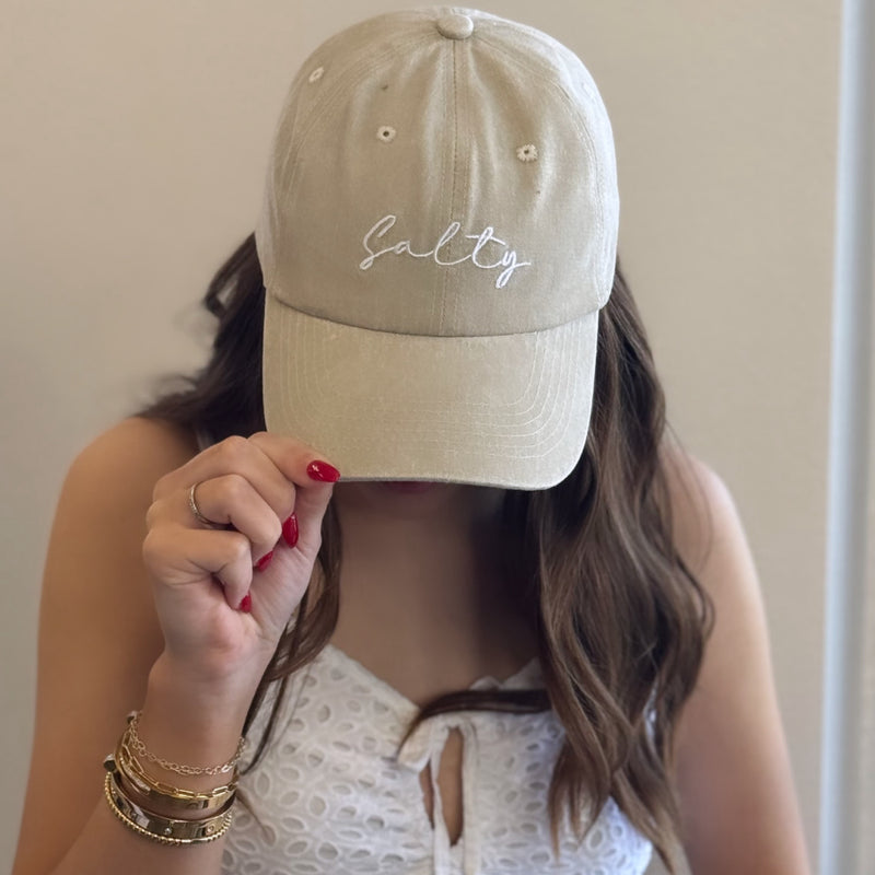 Salty Vintaged Washed Cap Mocha