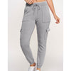 Out For The Day Elastic Waistband Pants Blue