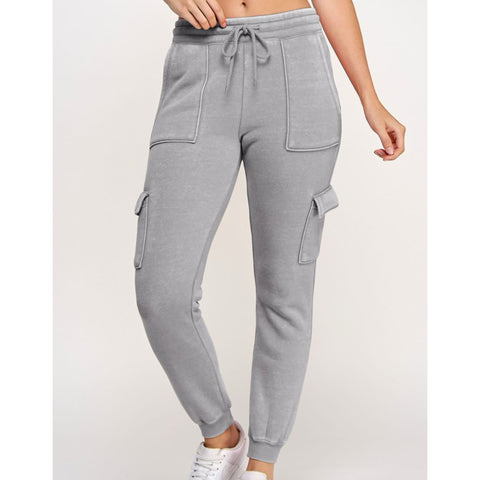 Out For The Day Elastic Waistband Pants Blue