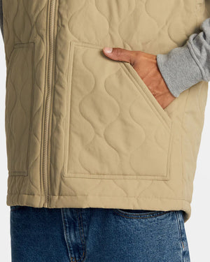 GRANT HOODED PUFFER JACKET- KHA