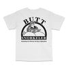 Bs logo tee white