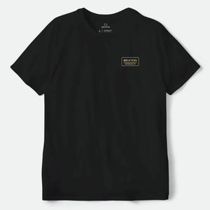 Brixton Palmer Proper S/S STT Black/Bright Gold